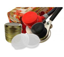 Крышки для консервирования, машинки закаточ