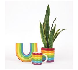 Кашпо Радуга (Мрамор)