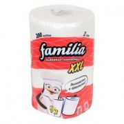 Полотенца бумажные FamiliaXXL  2сл. белые 1шт/14