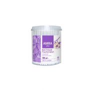 Ватные палочки «AMRA» (цилиндр) 1/100/24