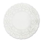 Салфетка бумажная ажурная 26см (уп/250шт)