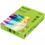 Бумага для офисной техники А4 Maestro Color зеленый неон 500 л. 80г. м2 /5шт.