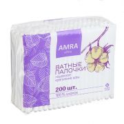 Ватные палочки AMRA (в пакете)1/200/28