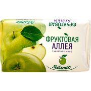 Мыло туалетное Фруктовая аллея/90г. Яблоко /104