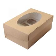 Упаковка для маффинов ECO MUF 6 1/150