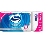 Бумага туалетная Zewa Deluxe Белая 3-сл. 8шт./7