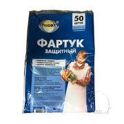 Фартук 81*125 белый  50шт/20 AVIORA
