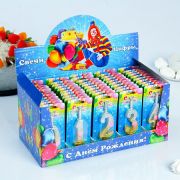 Свеча (9) тортовые цифры солнечные /30 3039