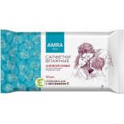 АМРА Салфетки влажные Amra Family освежающие 72шт