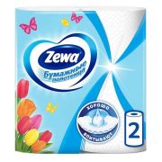 Полотенца бумажные Zewa кухонные 2сл.белое 2 шт/12