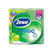 Бумага туалетная Zewa Плюс Яблоко 2-сл. 8шт/12