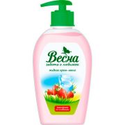 Мыло жидкое Весна Земляника со сливками 280гр/15