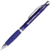Ручка шариковая масляная с грипом BRAUBERG Model-XL ORANGE, СИНЯЯ, узел 0,7мм, линия 0,35мм
