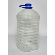 Бутылка ПЭТ 5,0л +колпачек с ручкой  1/32 Прозрачная (4.9)