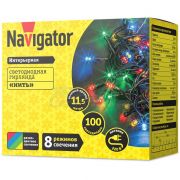 Гирлянда NAVIGATOR нить 11,5м 100 диодов