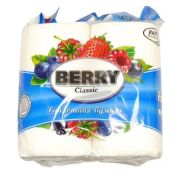 Туалетная бумага Berry 2-слойная 4рулона(белая)/16